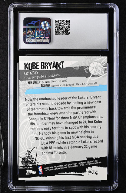 2006 Luxury Box Kobe Bryant #24 CGC 9.5