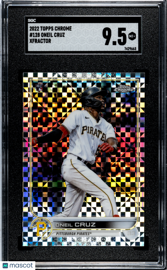 2022 Topps Chrome Oneil Cruz #128 SGC 9.5