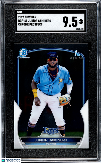 2023 Bowman Junior Caminero #BCP-61 SGC 9.5